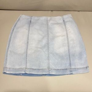 Wild Fable Zip Up Denim Skirt